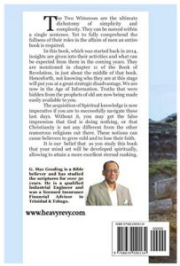 Back Cover of Acts of the Two Witnesses